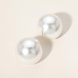 Pearl Ball Earrings