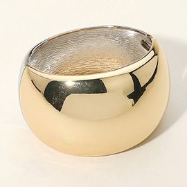 Metal Hinged Bangle Bracelet