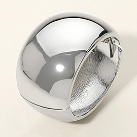 Metal Hinged Bangle Bracelet