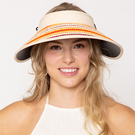 Zigzag Line Visor Hat