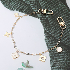 Quatrefoil Charm Station Bag Charm