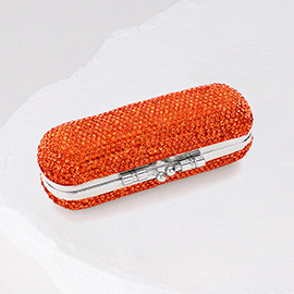 Bling Studded Lipstick Case