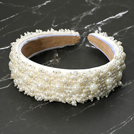 Peal Embellished Headband