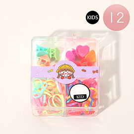 12PCS - Kids Hair Accessory Box