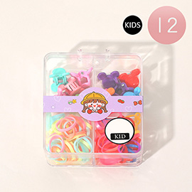 12PCS - Kids Hair Accessory Box