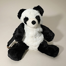 Kids Panda Plush Doll Backpack Bag