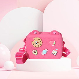HOT FOCUS - Kids Fun Charm Crossbody Bag