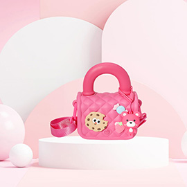 HOT FOCUS - Kids Tiny Mini Charm Crossbody Handbag