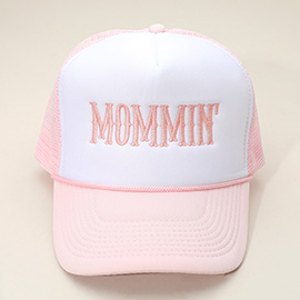 MOMMIN Embroidered Mesh Back Trucker Hat