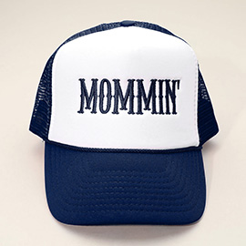 MOMMIN Embroidered Mesh Back Trucker Hat