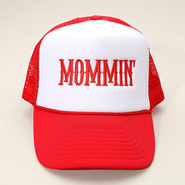 MOMMIN Embroidered Mesh Back Trucker Hat