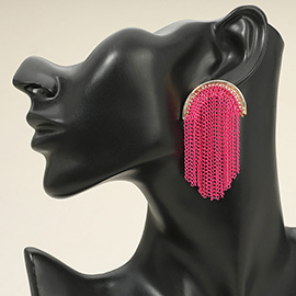 Chain Fringe Earrings