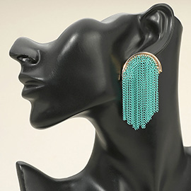Chain Fringe Earrings