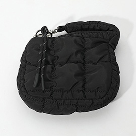 Quilted Puffer Mini Purse Bag / Bag Charm