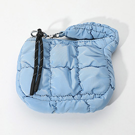 Quilted Puffer Mini Purse Bag / Bag Charm
