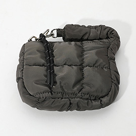 Quilted Puffer Mini Purse Bag / Bag Charm