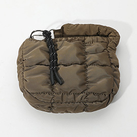 Quilted Puffer Mini Purse Bag / Bag Charm
