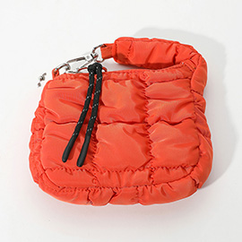 Quilted Puffer Mini Purse Bag / Bag Charm