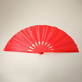 Plain Folding Line Dance Hand Fan
