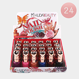 24PCS - Fashion Color Collection Nail Polish Set