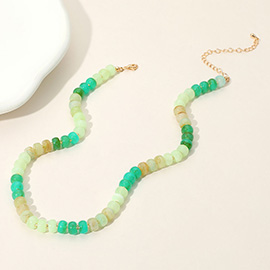 Gradient Beaded Necklace