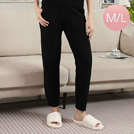 Soft Relaxed Fit Side Pockets Lounge Pants