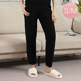 Soft Relaxed Fit Side Pockets Lounge Pants