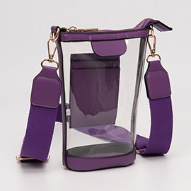 Transparent Crossbody Bag / Phone Bag