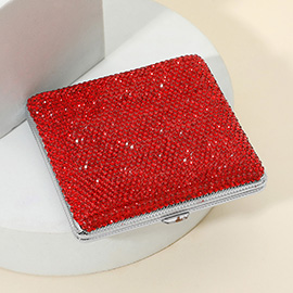 Bling Square Money Clip / Cigarette Case
